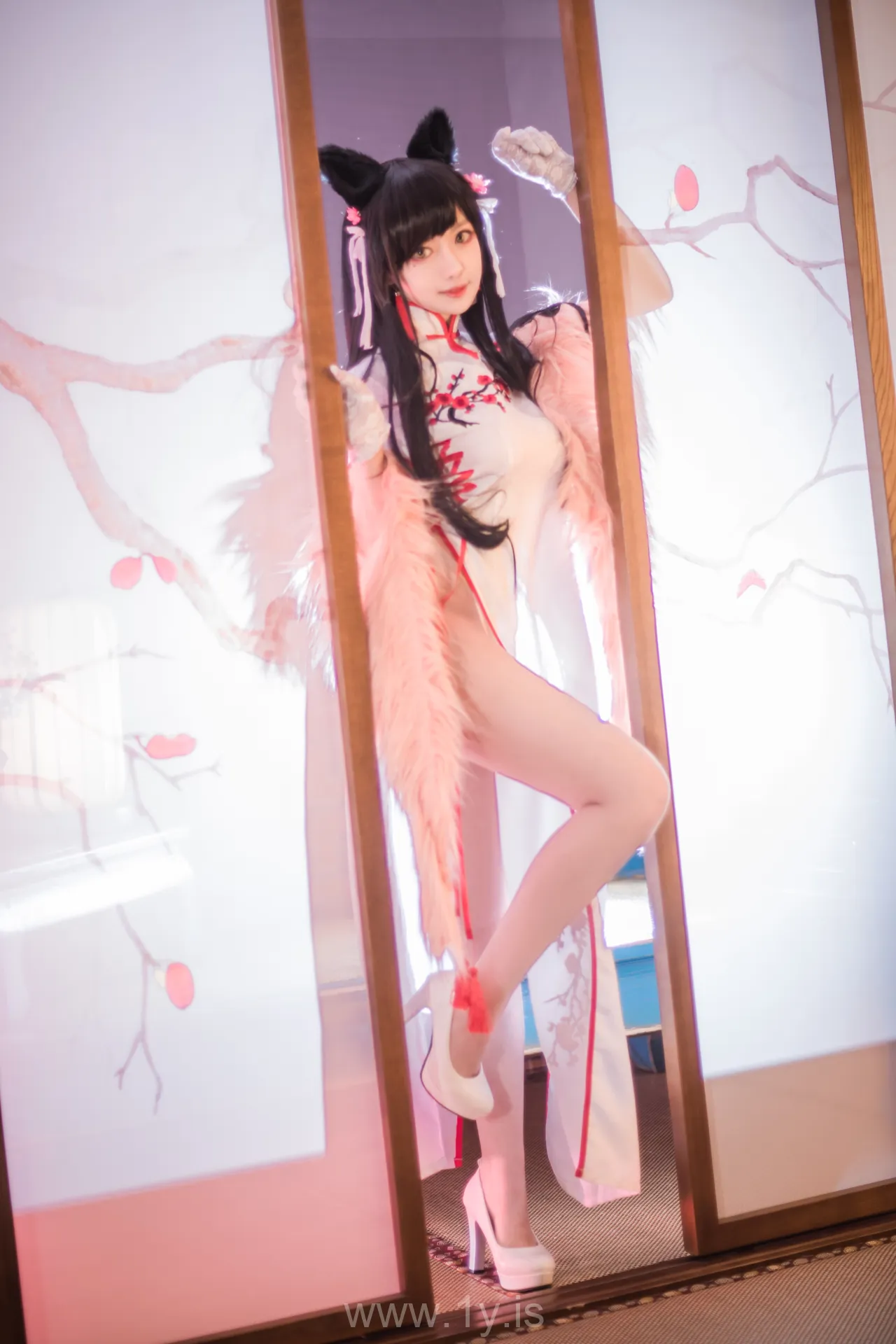 Coser@Shika小鹿鹿 NO.004 Stylish Asian Teen 爱宕旗袍